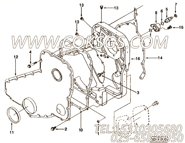 【齿轮箱垫片】康明斯CUMMINS柴油机的3914303 齿轮箱垫片