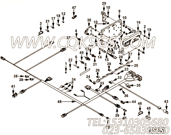 Harness, Etr Cnt Mdl Wrg