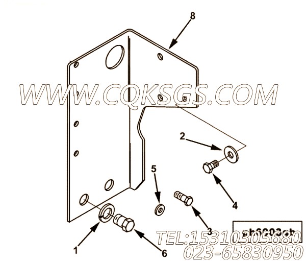 Bracket, Wiring Retainer