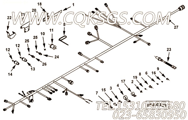 Bracket, Wiring Retainer