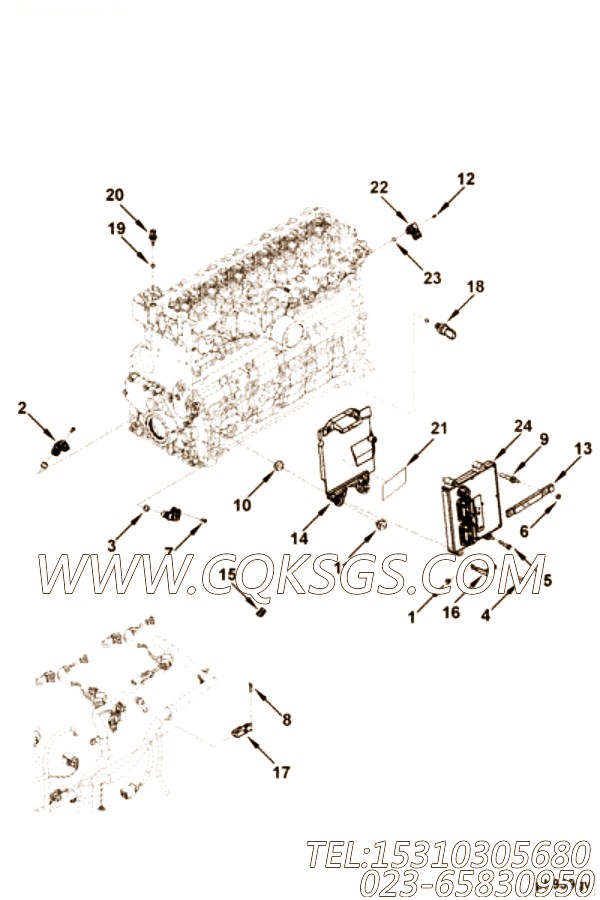 Bracket, Sensor