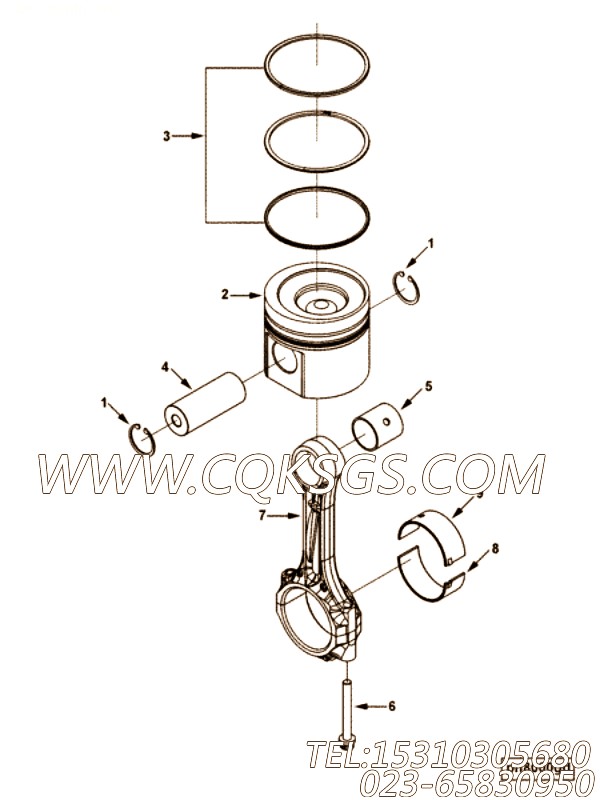 Kit, Connecting Rod