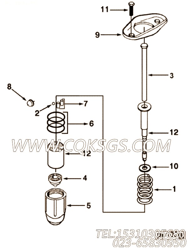 Clamp, Injector