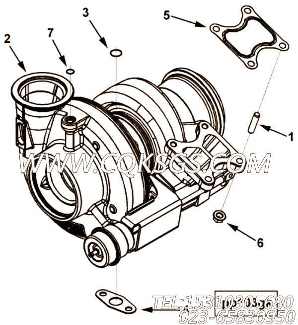 涡轮增压器密封垫