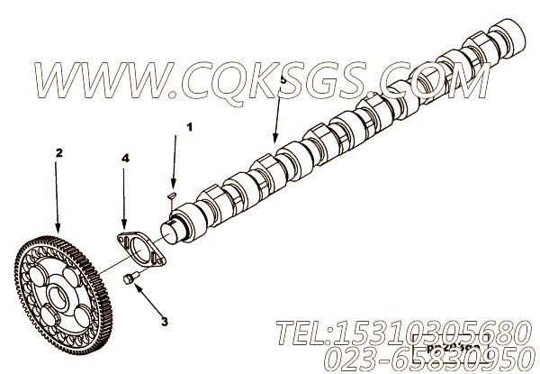 Support, Camshaft Thrust