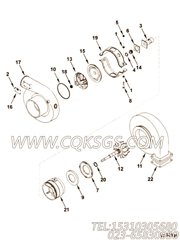 【六角头螺栓】康明斯CUMMINS柴油机的S 145 C 六角头螺栓