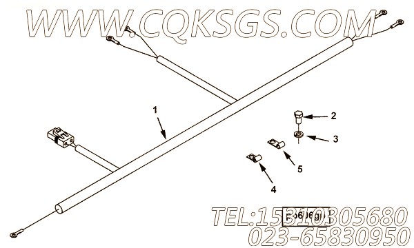 【利用安装】康明斯CUMMINS柴油机的4966865 利用安装
