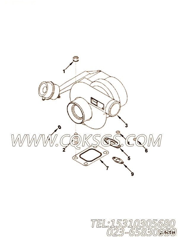 涡轮增压器密封垫