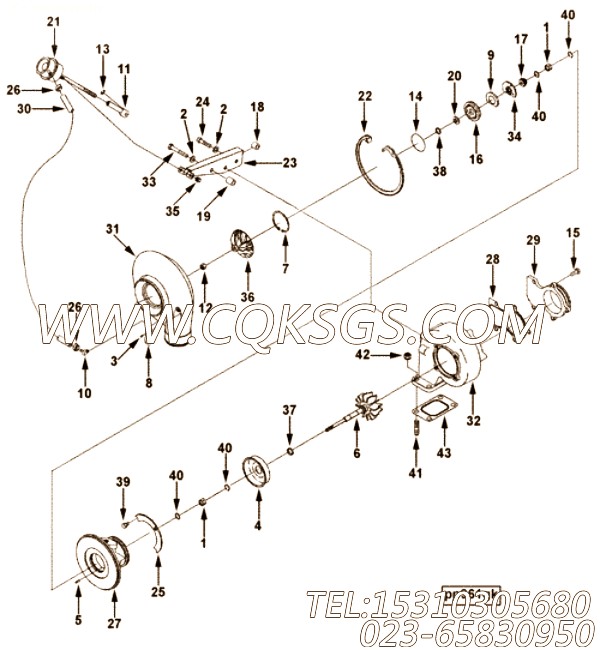 涡轮增压器轴承
