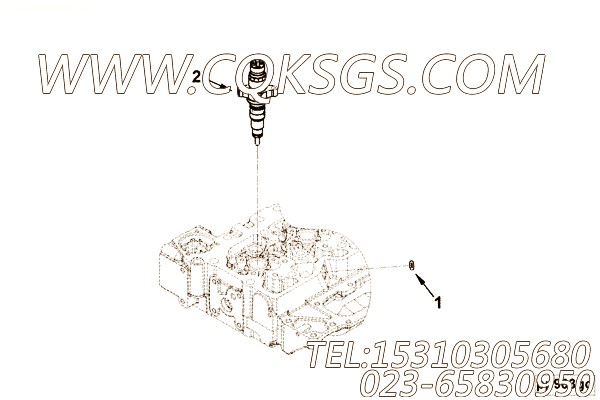 【喷油器】康明斯CUMMINS柴油机的3943205 喷油器