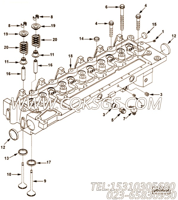 Head, Cylinder
