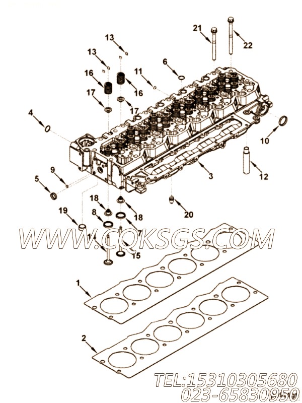 Gasket, Cylinder Head