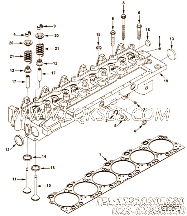 Head, Cylinder