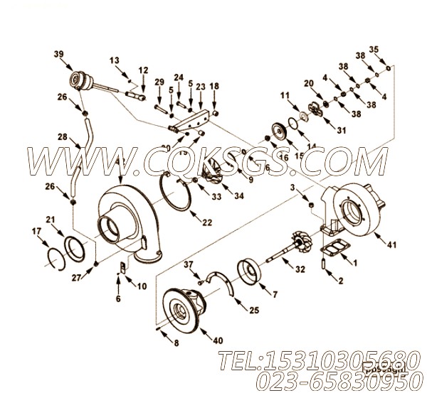 【套件和组件】康明斯CUMMINS柴油机的4050686 套件和组件