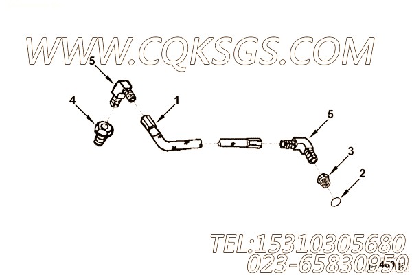 【母接头】康明斯CUMMINS柴油机的3202164 母接头