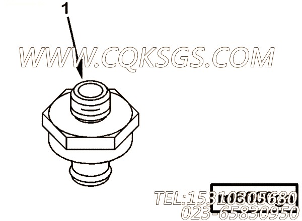 【放油阀】康明斯CUMMINS柴油机的3094867 放油阀