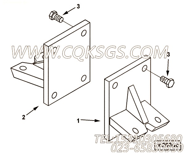 Support, Flywheel Housing