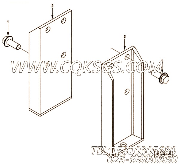 Support, Flywheel Housing