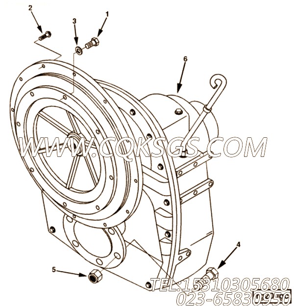 【船用齿轮】康明斯CUMMINS柴油机的4078757 船用齿轮
