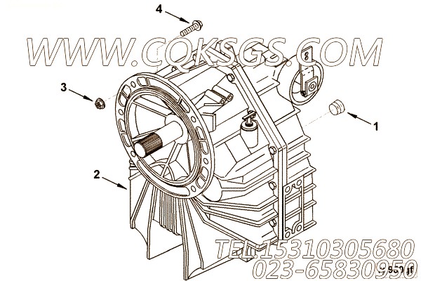 【船用齿轮】康明斯CUMMINS柴油机的4019973 船用齿轮