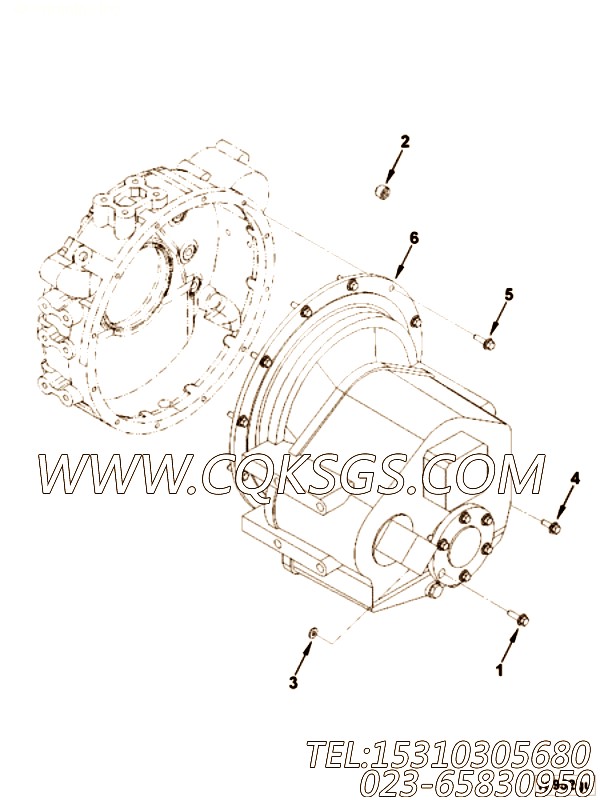 【船用齿轮】康明斯CUMMINS柴油机的4947061 船用齿轮
