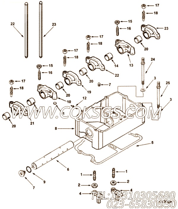 【Screw, Banjo Connector】康明斯CUMMINS柴油机的3254988 Screw, Banjo Connector