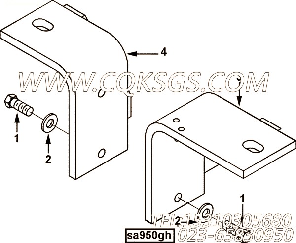 【船用齿轮支持】康明斯CUMMINS柴油机的3349244 船用齿轮支持