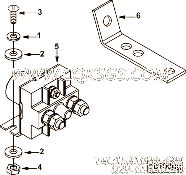 Bracket, Magnetic Switch