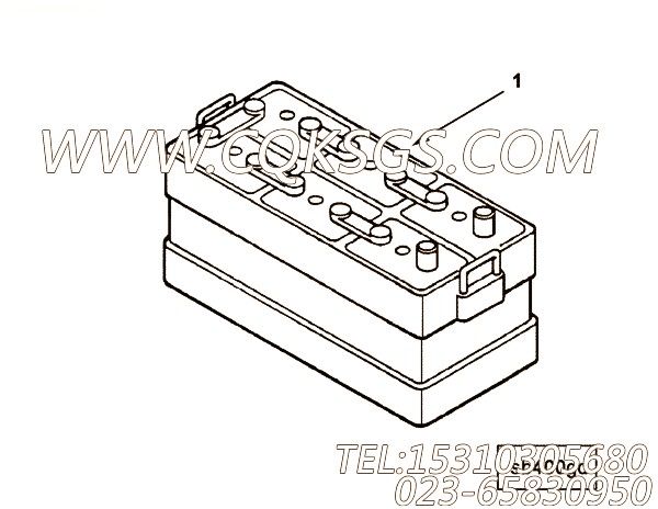 【电池】康明斯CUMMINS柴油机的3285465 电池