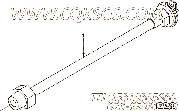 【温度传感器】康明斯CUMMINS柴油机的4071834 温度传感器