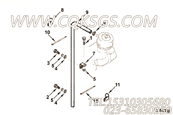 【发泄总成呼吸】康明斯CUMMINS柴油机的4987571 发泄总成呼吸