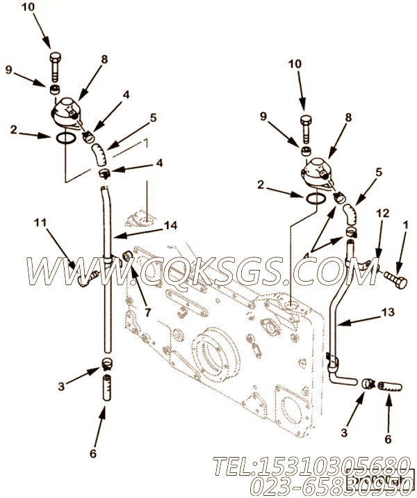 【安装垫片】康明斯CUMMINS柴油机的3092422 安装垫片
