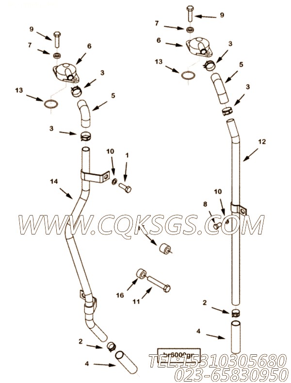【安装垫片】康明斯CUMMINS柴油机的4295332 安装垫片