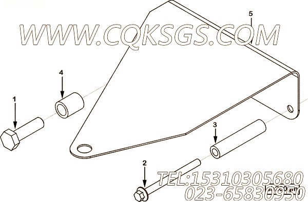 【安装垫片】康明斯CUMMINS柴油机的4974227 安装垫片