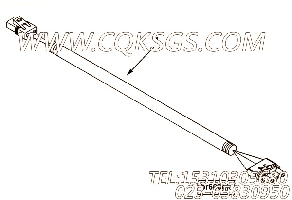 【线束】康明斯CUMMINS柴油机的4016229 线束