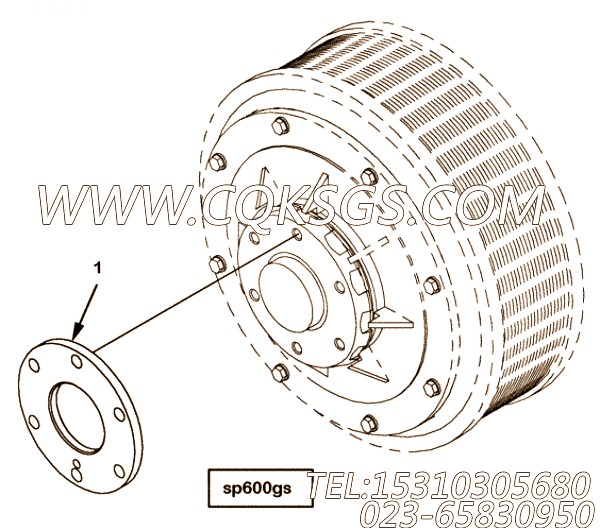 【范间隔】康明斯CUMMINS柴油机的3642583 范间隔