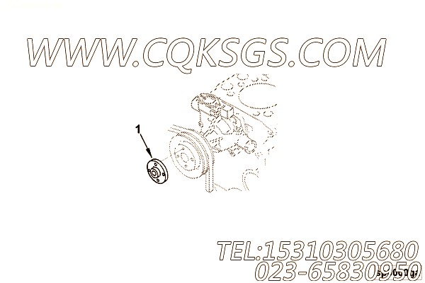 【范间隔】康明斯CUMMINS柴油机的C6204613911 范间隔