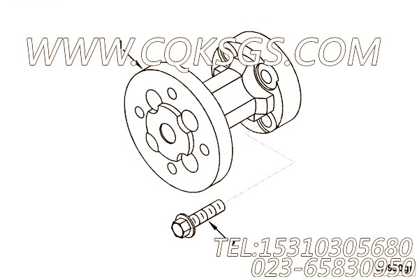 【范间隔】康明斯CUMMINS柴油机的3284548 范间隔