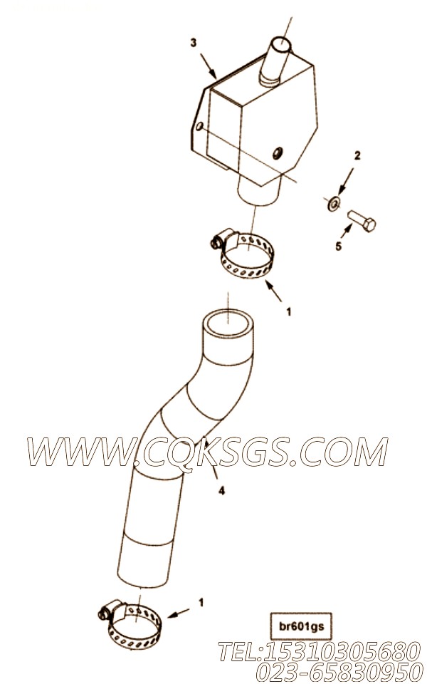 【六角头螺栓】康明斯CUMMINS柴油机的4924725 六角头螺栓