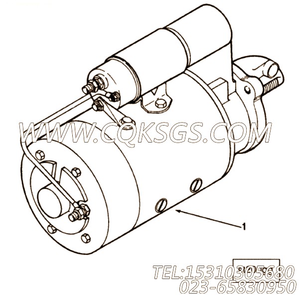 【起动马达】康明斯CUMMINS柴油机的216718 起动马达