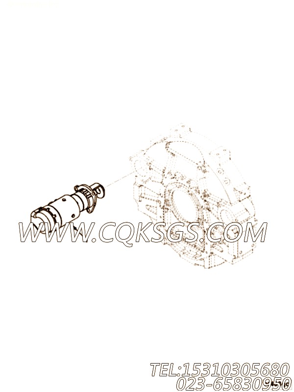 【起动马达】康明斯CUMMINS柴油机的4968891 起动马达