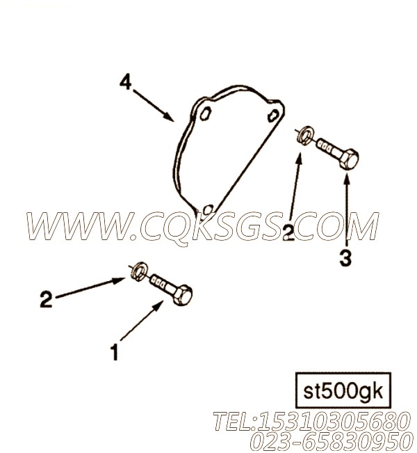 用于进口VTA28柴油机起动马达安装