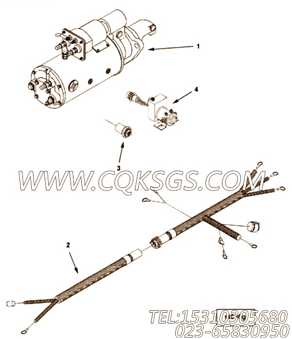 【压力开关】康明斯CUMMINS柴油机的3084200 压力开关