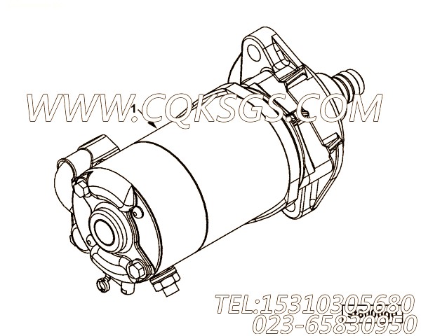 【起动马达】康明斯CUMMINS柴油机的4948534 起动马达