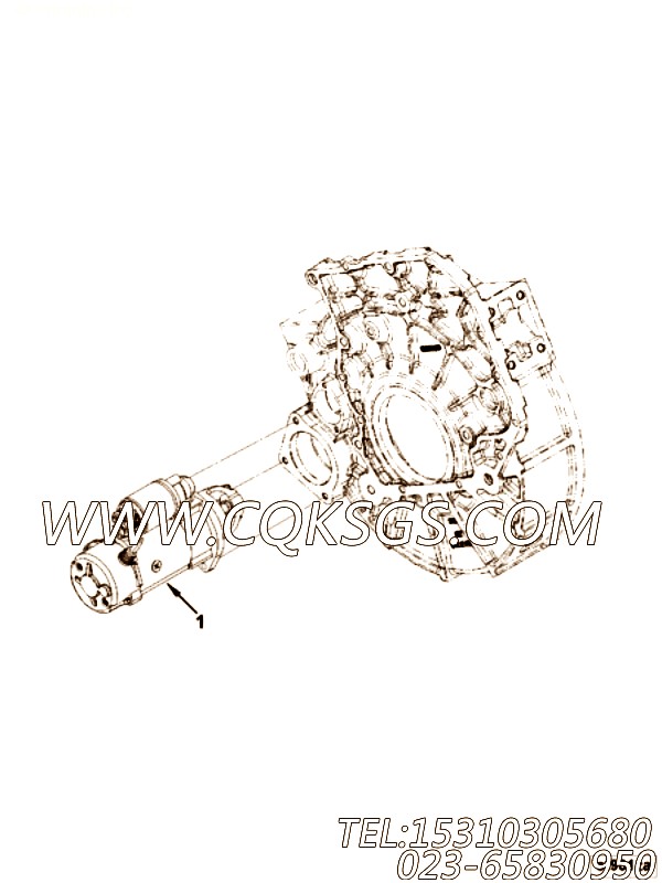 【起动马达】康明斯CUMMINS柴油机的5261035 起动马达