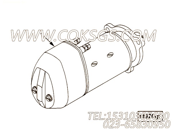【起动马达】康明斯CUMMINS柴油机的3282980 起动马达