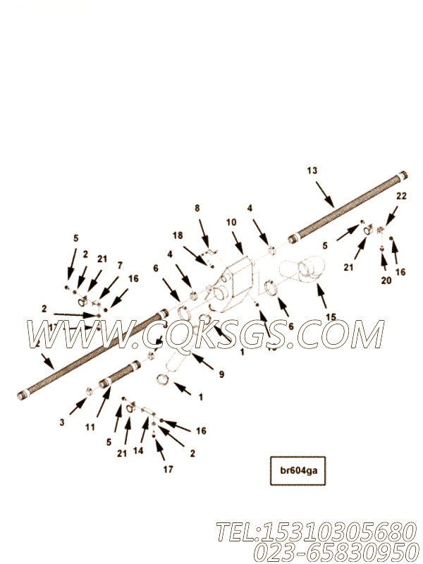 【安装垫片】康明斯CUMMINS柴油机的62279 安装垫片