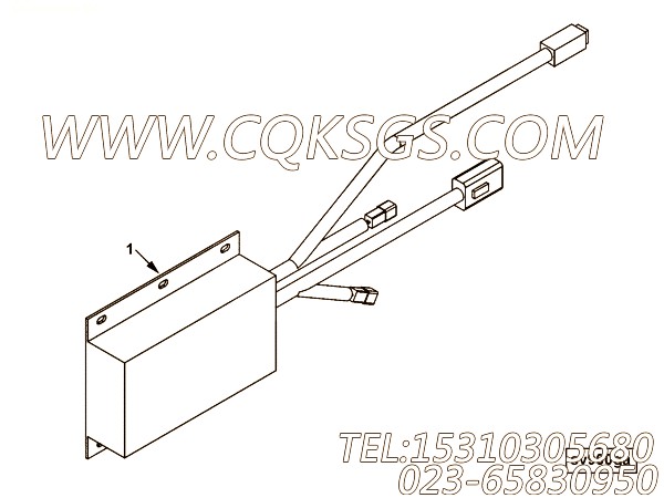 【电压转换器】康明斯CUMMINS柴油机的4945991 电压转换器