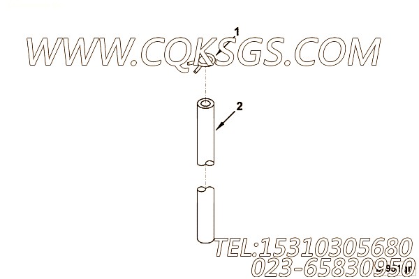 用于进口QSB3.9柴油机曲轴箱呼吸器