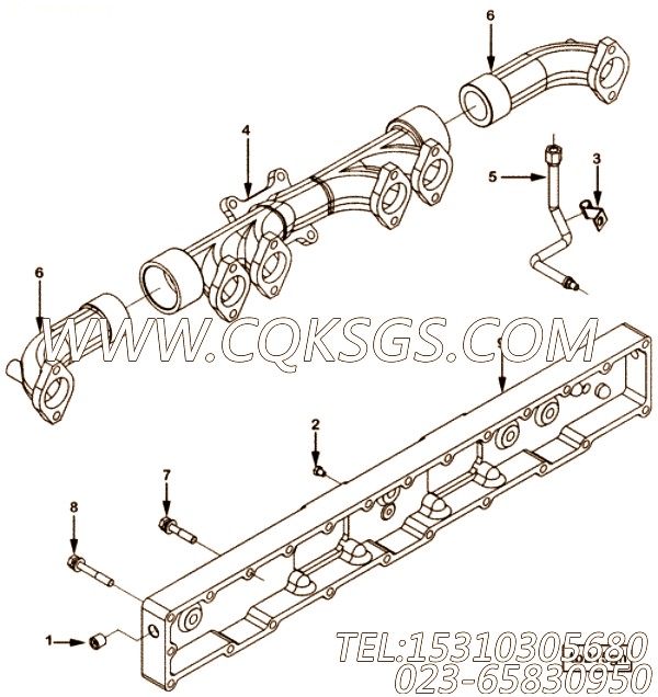 【圈养的洗衣机第螺丝】康明斯CUMMINS柴油机的4974048 圈养的洗衣机第螺丝